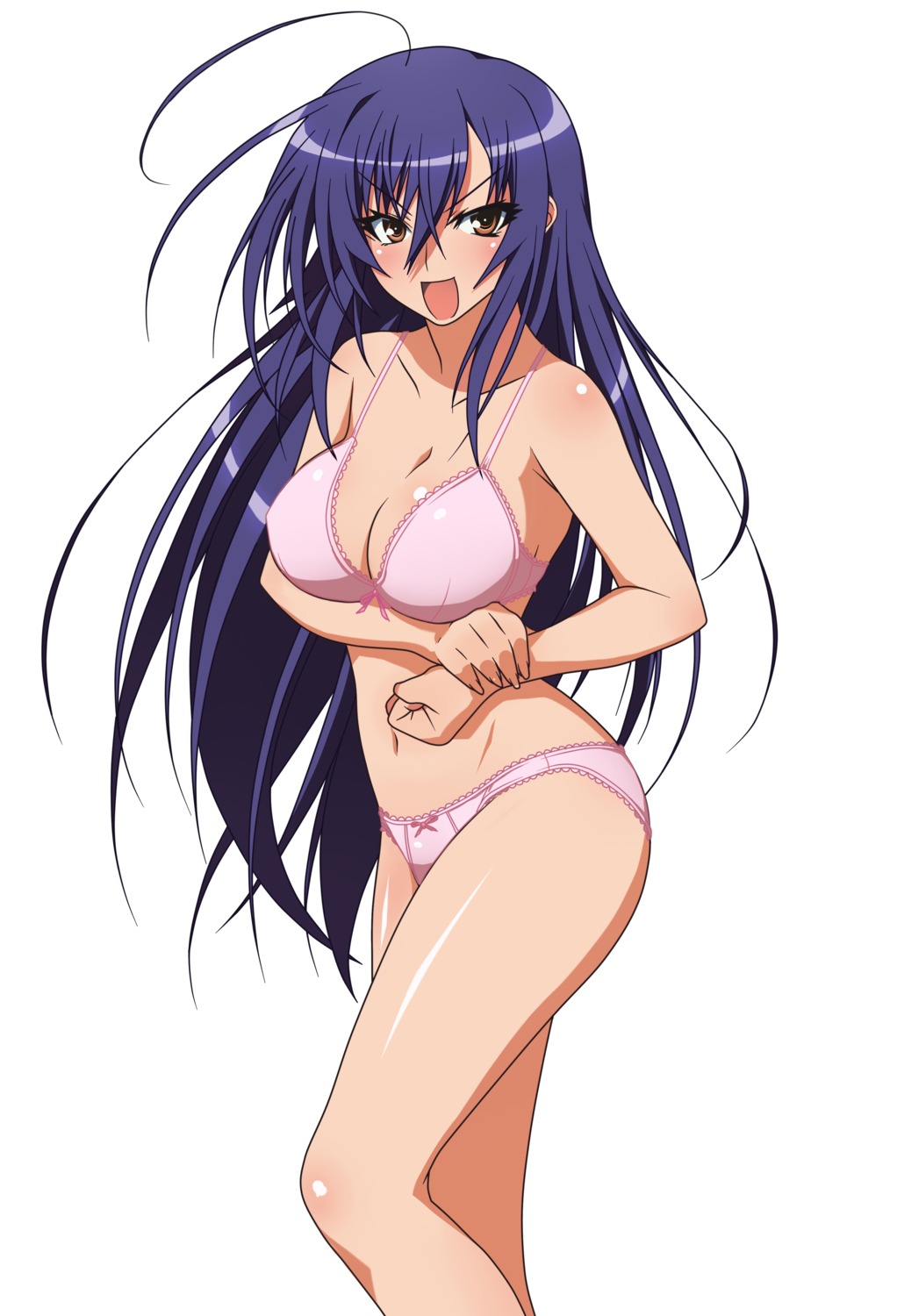 bra cleavage kurokami_medaka medaka_box pantsu