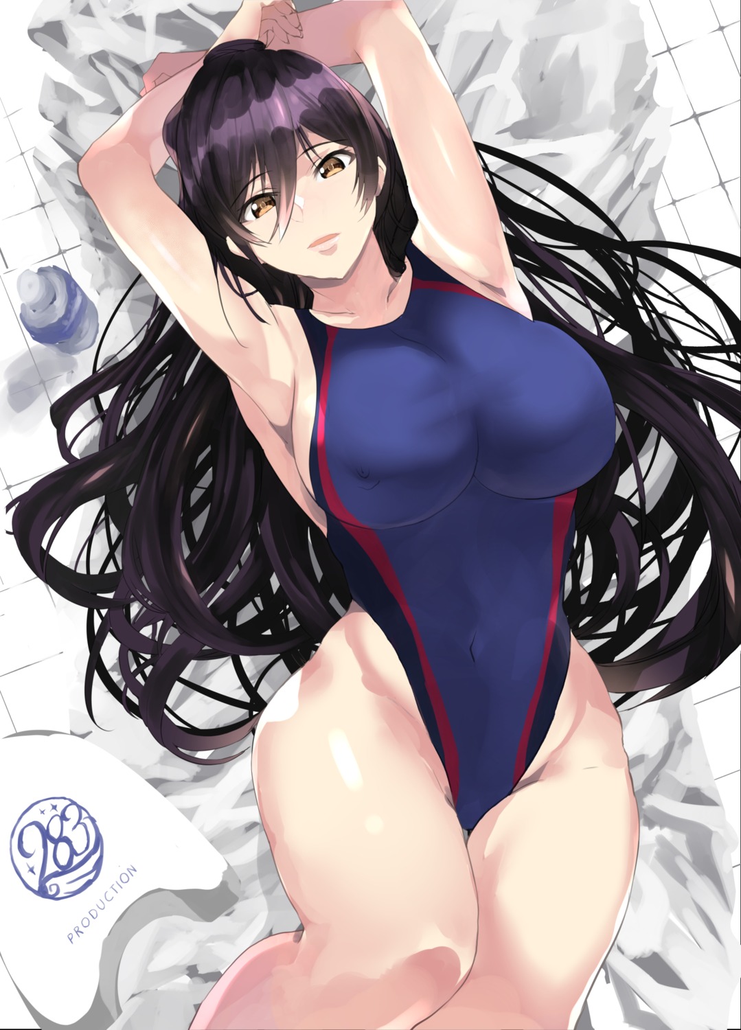 shirase_sakuya swimsuits the_idolm@ster the_idolm@ster_shiny_colors yuu_(asaiyuji)