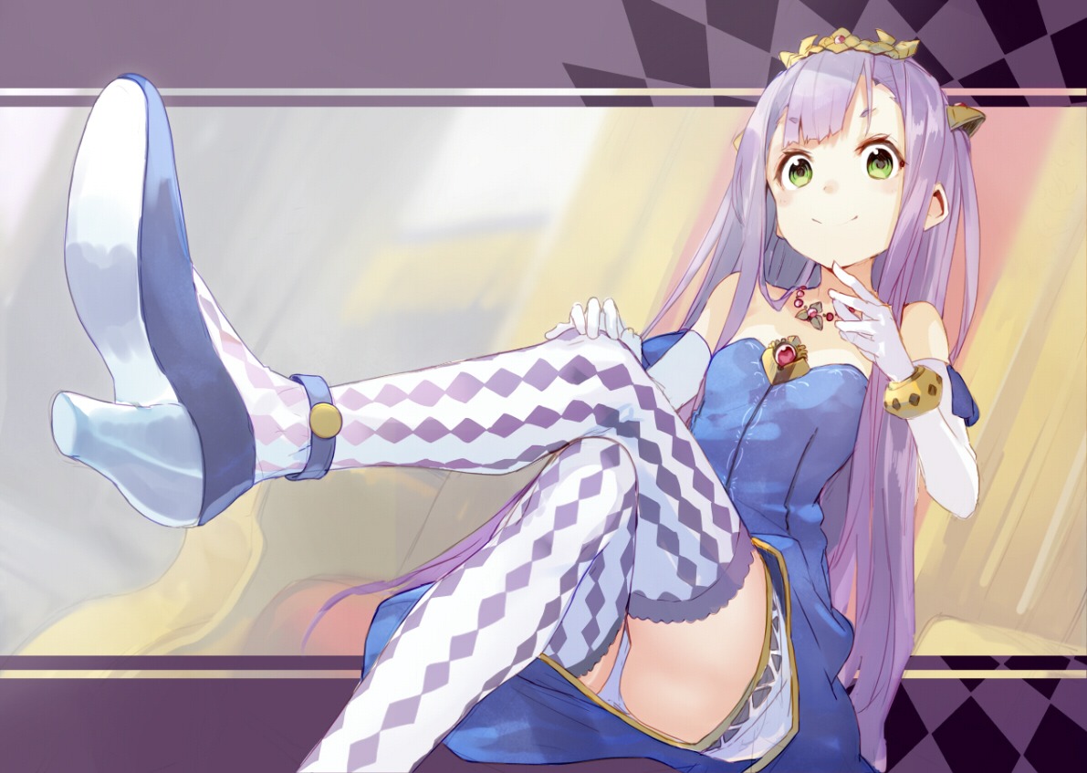 dress outbreak_company pantsu petralka_anne_eldant_iii shirabi thighhighs