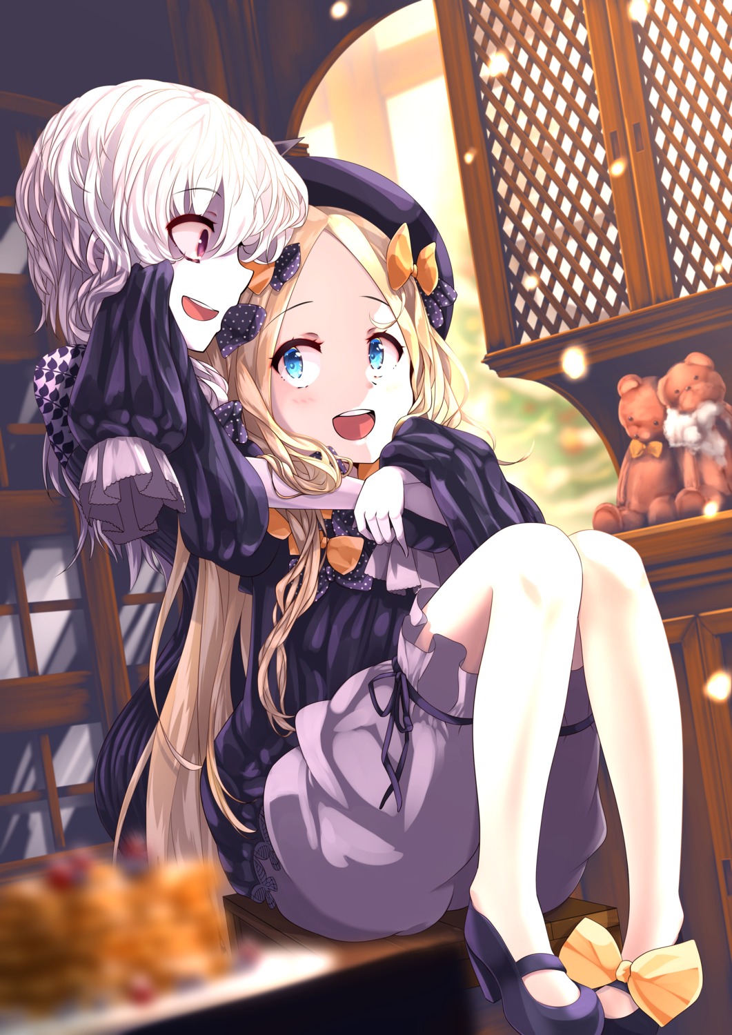 Alicia Schrdingerscat Fate Grand Order Abigail Williams Fate Lavinia Whateley Fate Grand Order Bloomers Dress Heels Skirt Lift Yuri 53 Yande Re