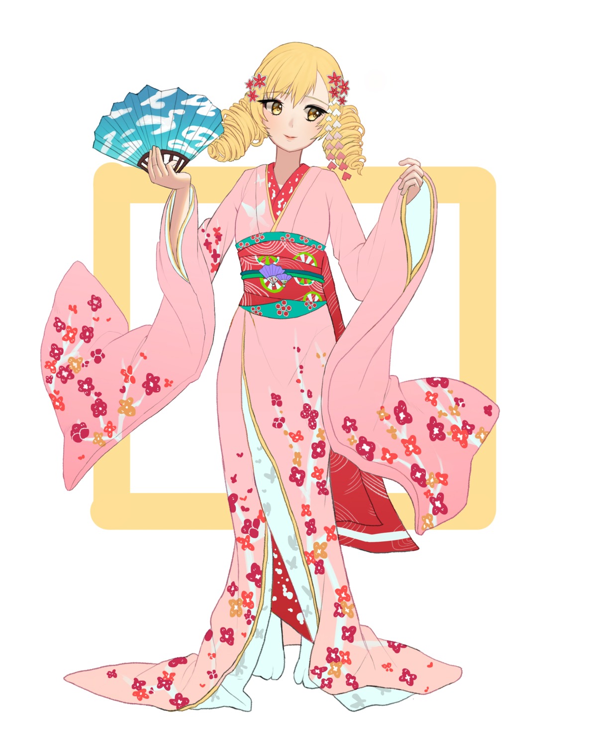 hyoin kimono puella_magi_madoka_magica tomoe_mami