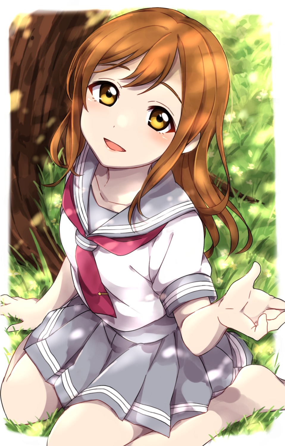 kunikida_hanamaru love_live!_sunshine!! seifuku sekina