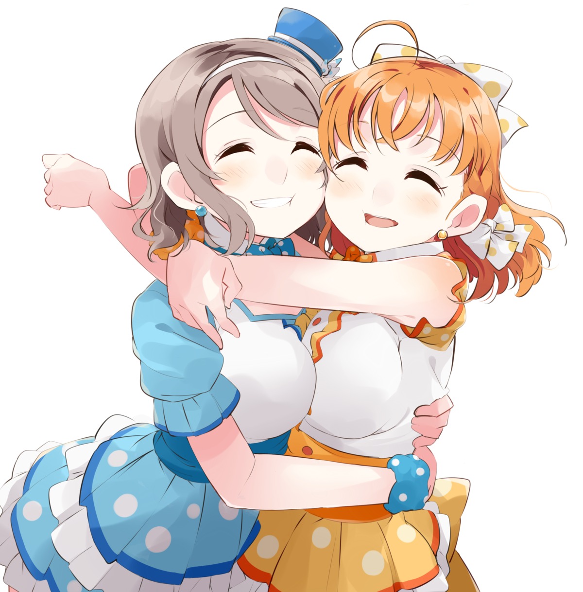 dress love_live!_sunshine!! symmetrical_docking takami_chika totoki86 watanabe_you