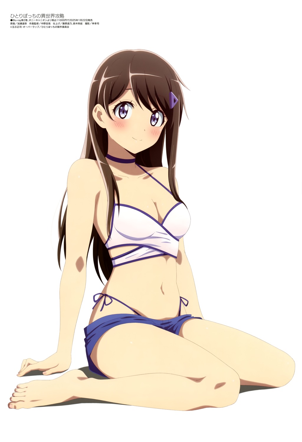 bikini hitori_bocchi_no_isekai_kouryaku kase_haruna swimsuits tsuyuri_touka