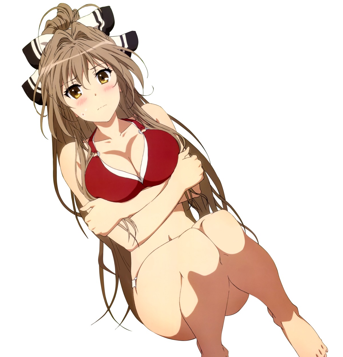 amagi_brilliant_park bikini cleavage sento_isuzu swimsuits