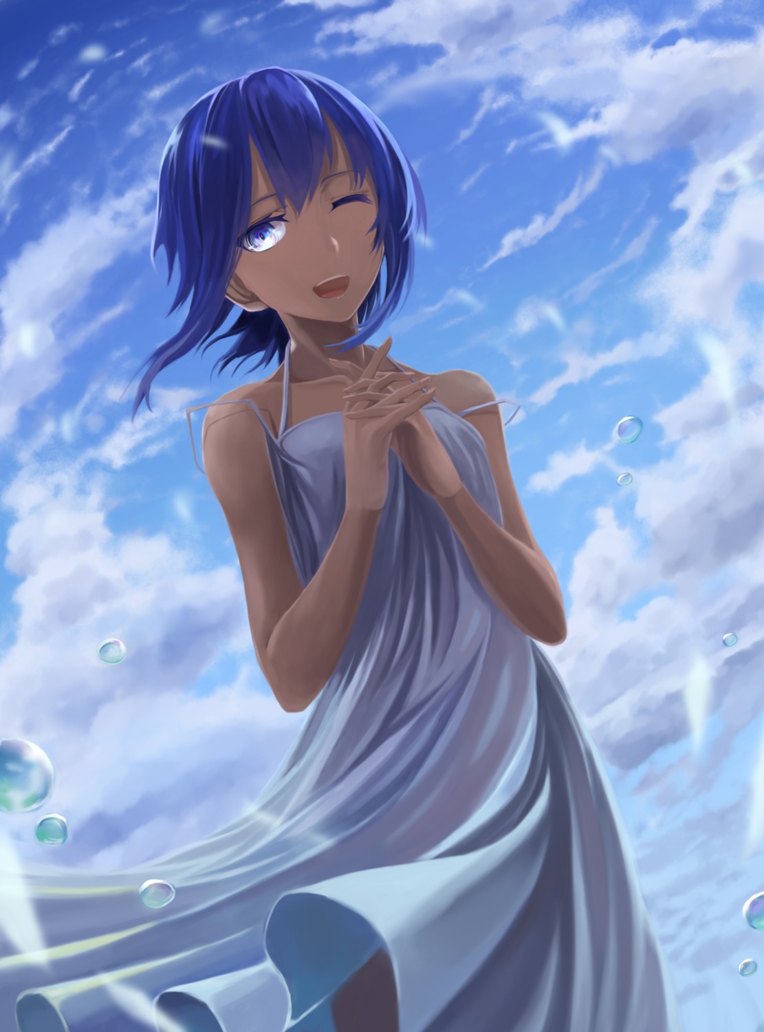 dress fate/grand_order fate/prototype fate/prototype:_fragments_of_blue_and_silver fate/stay_night hassan_of_serenity_(fate) mukade_(siieregannsu) summer_dress