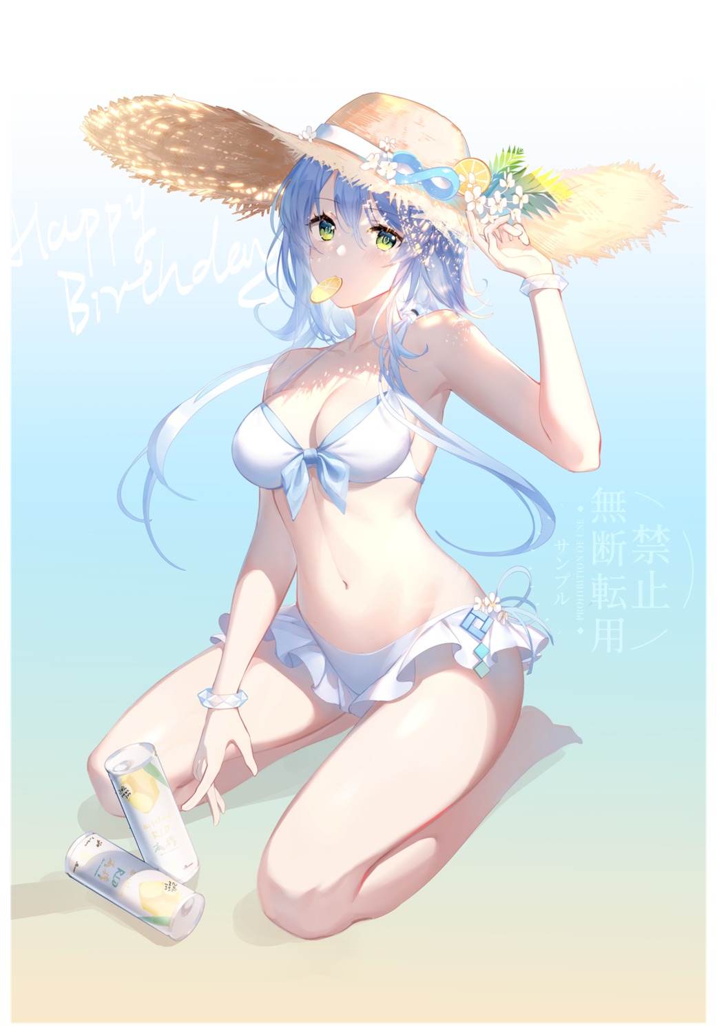 bikini luo_tianyi swimsuits vocaloid yu_jiu