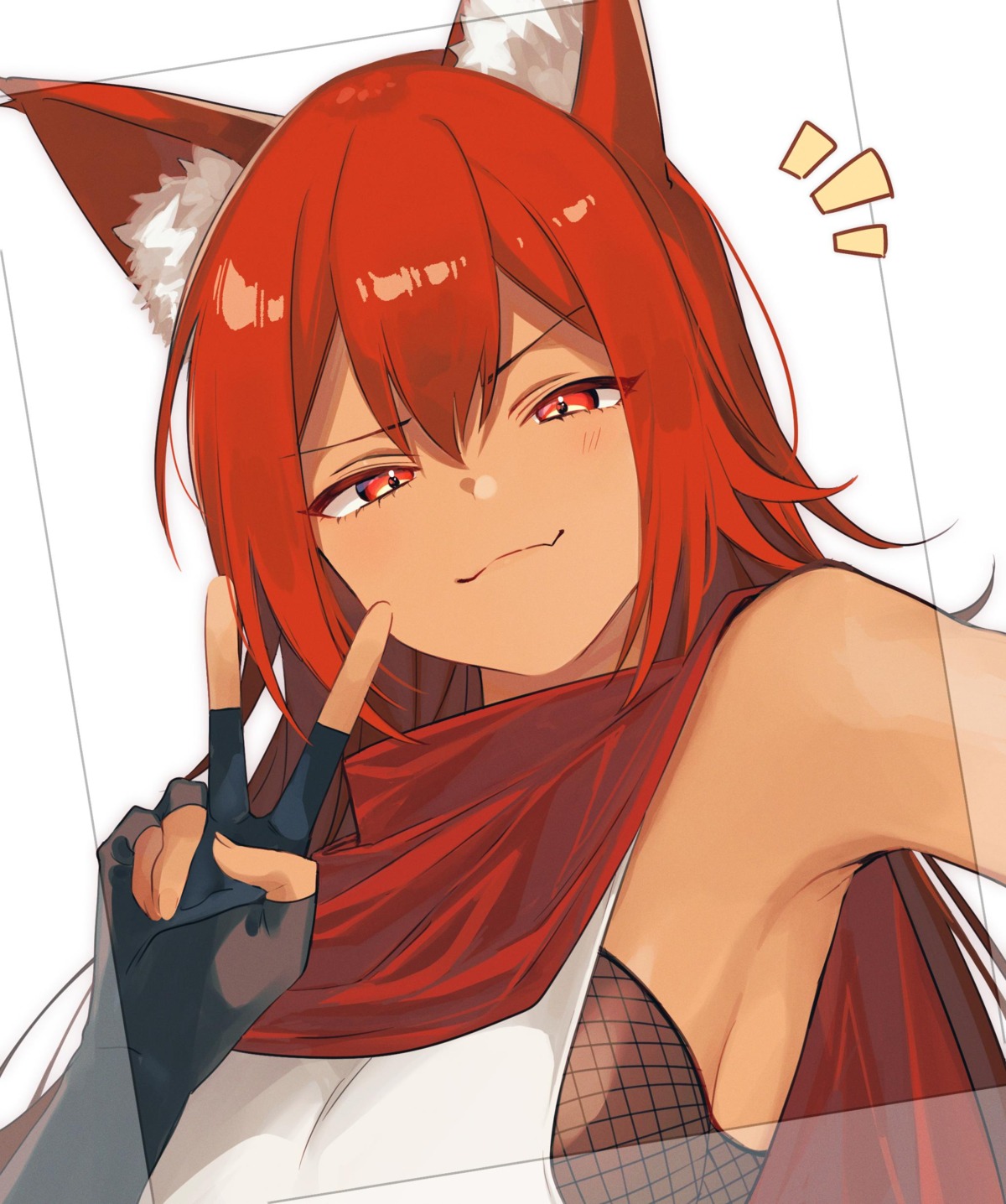 aiyana_(brad) animal_ears fishnets kitsune sofra