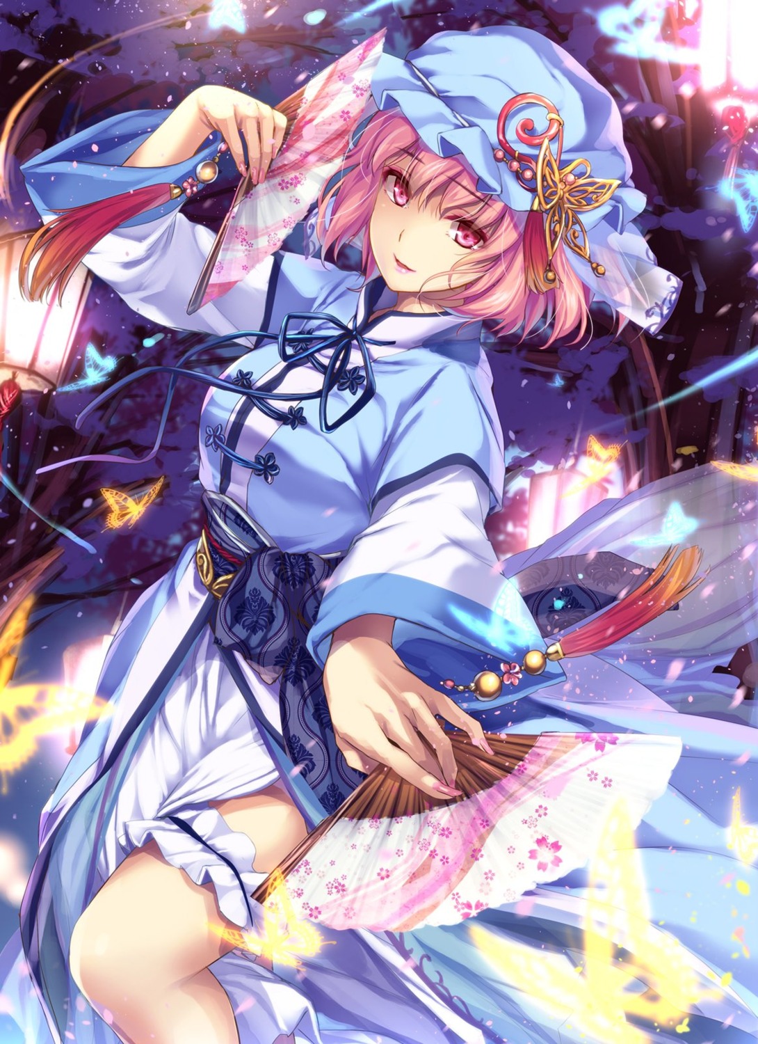 garter monety saigyouji_yuyuko touhou