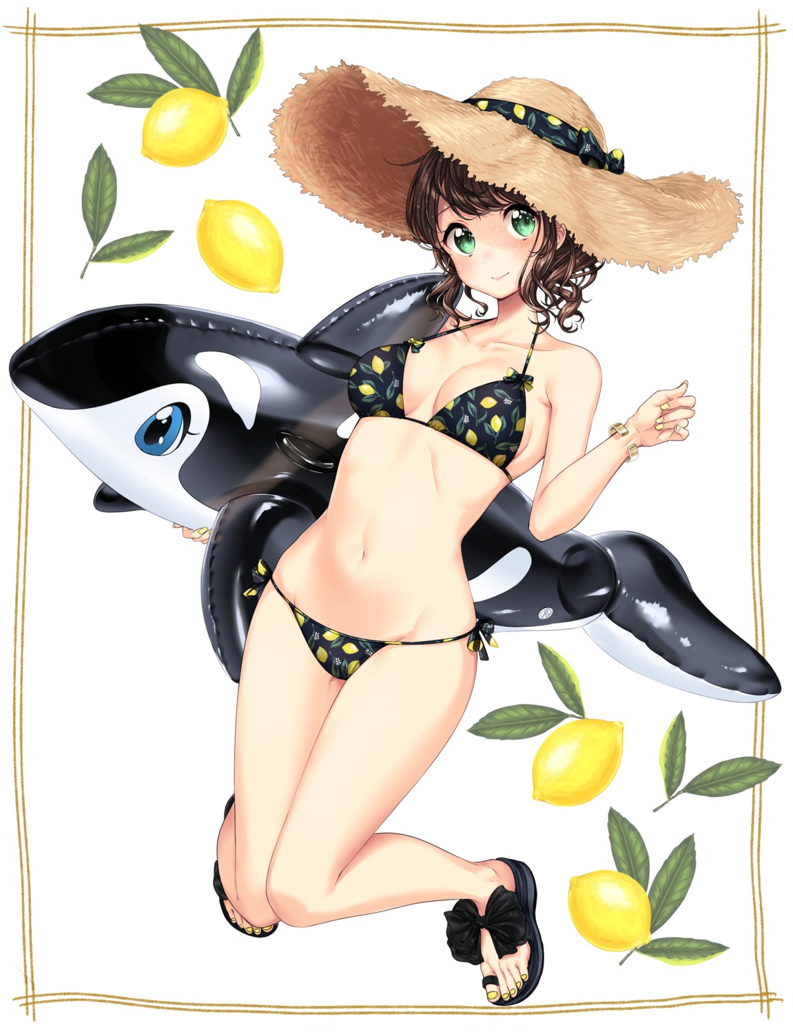 bikini cleavage swimsuits umeno_(shio1205)