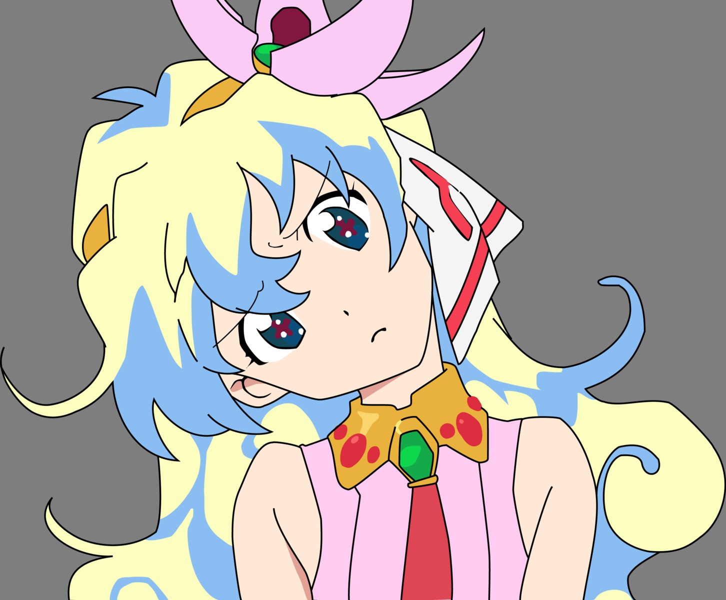 nia tengen_toppa_gurren_lagann transparent_png vector_trace