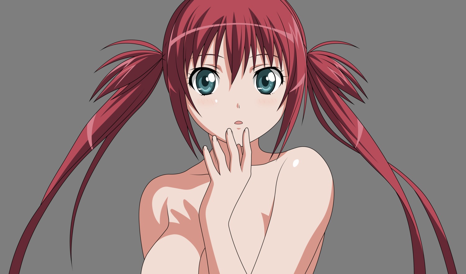 airi queen's_blade topless transparent_png vector_trace