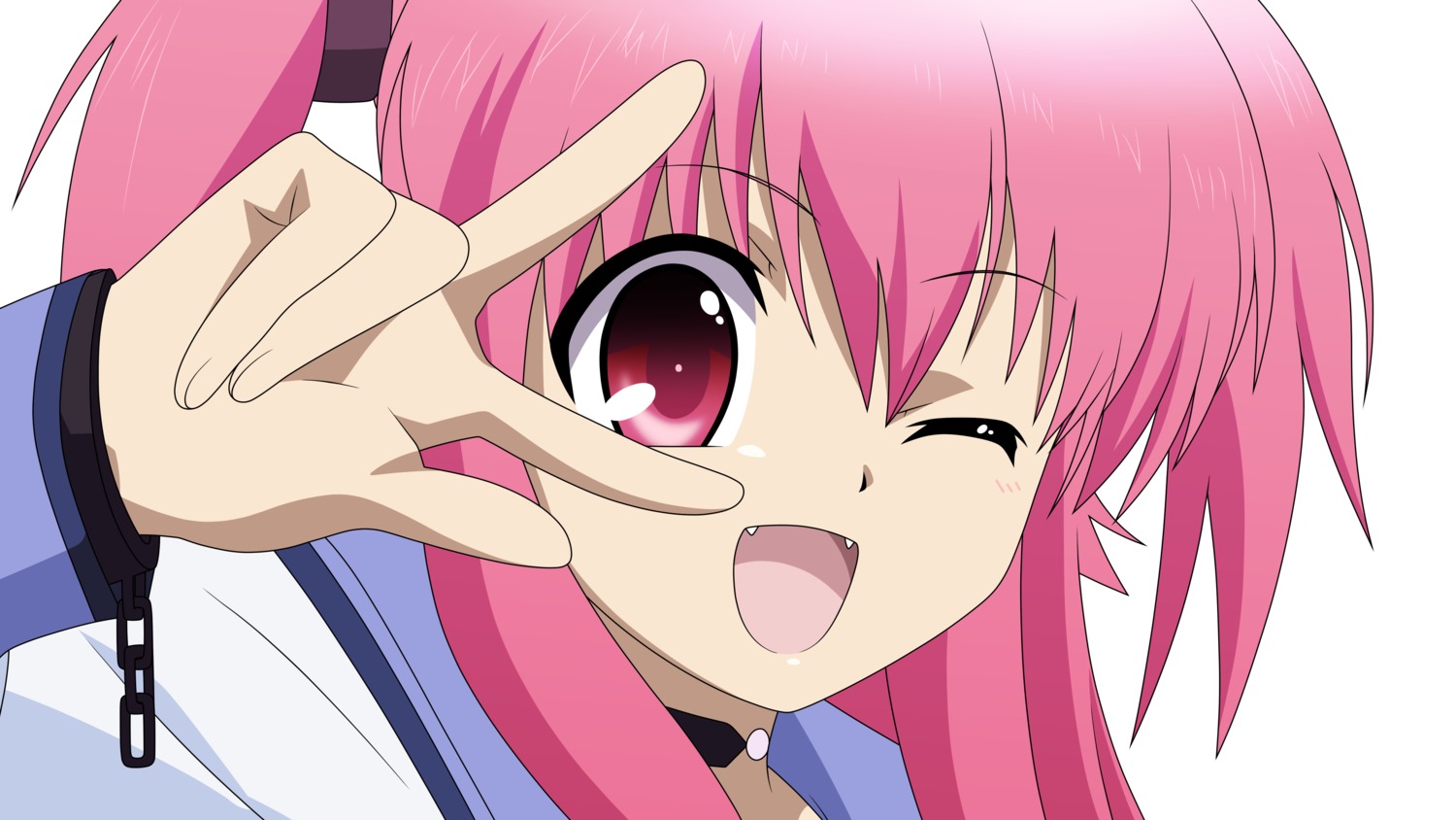 angel_beats! seifuku vector_trace yoshioka_yui