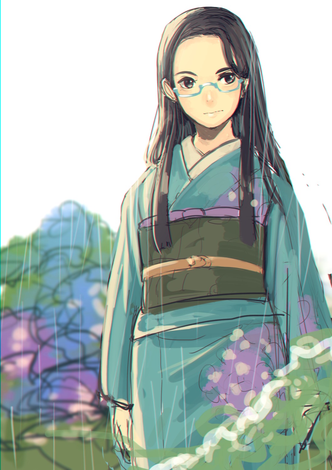 bashikou kimono megane