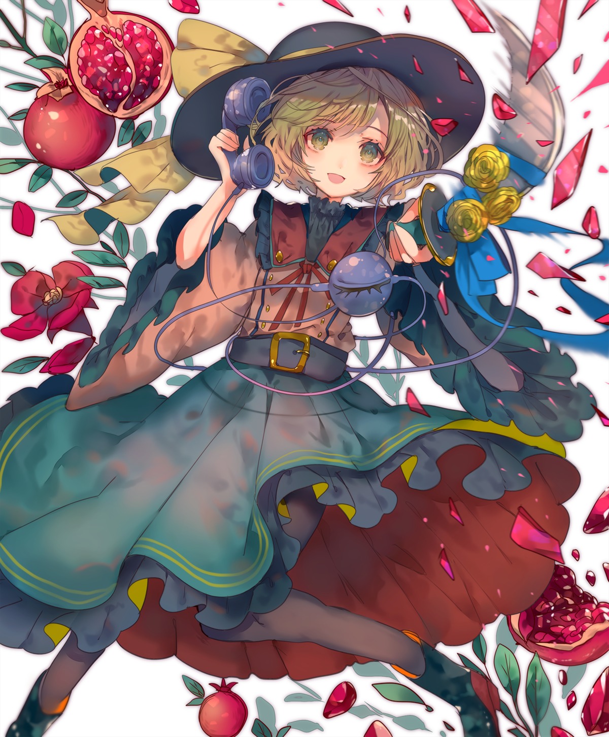 cha_goma komeiji_koishi pantyhose touhou