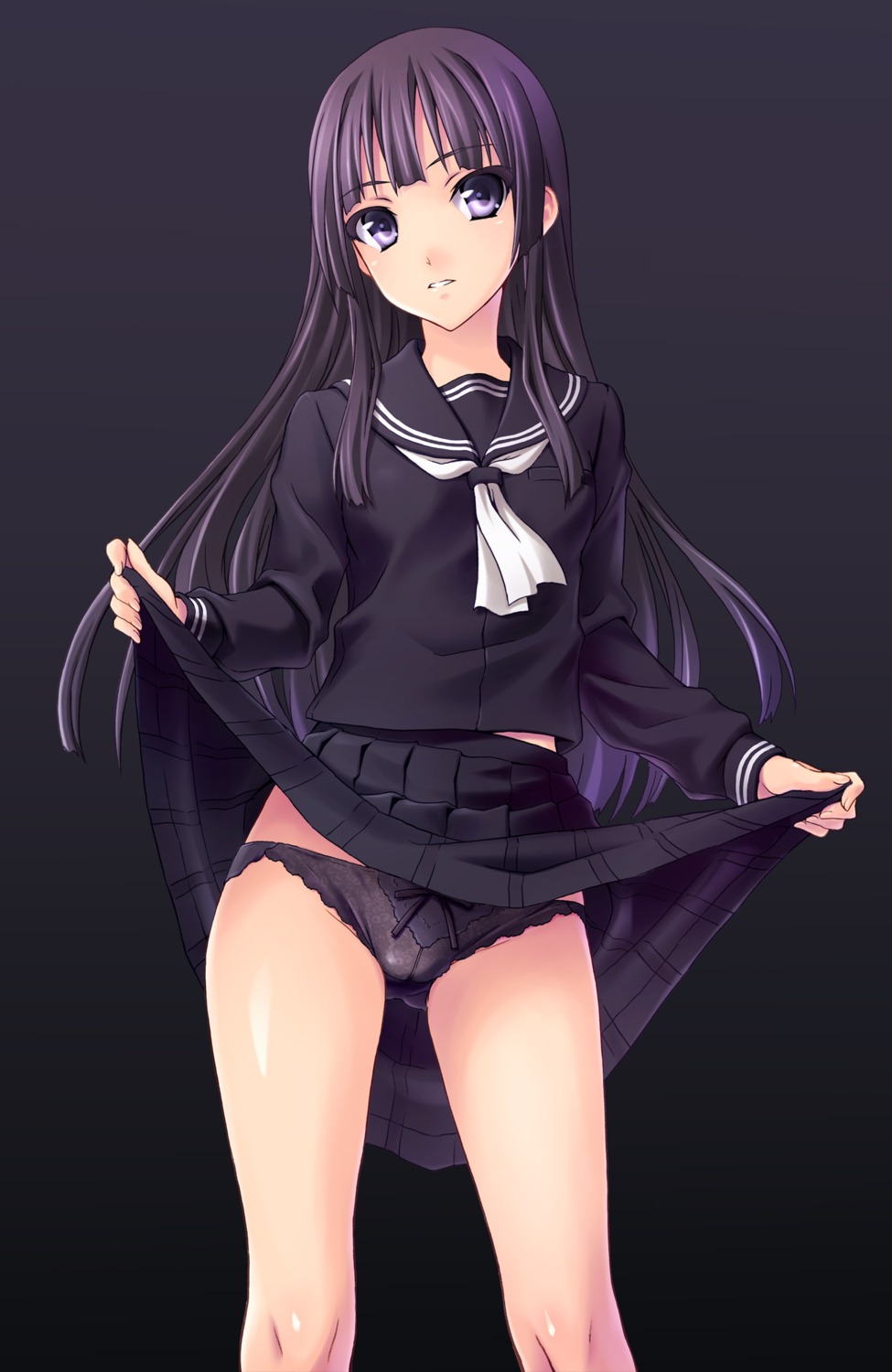 norizou_type-r pantsu seifuku skirt_lift