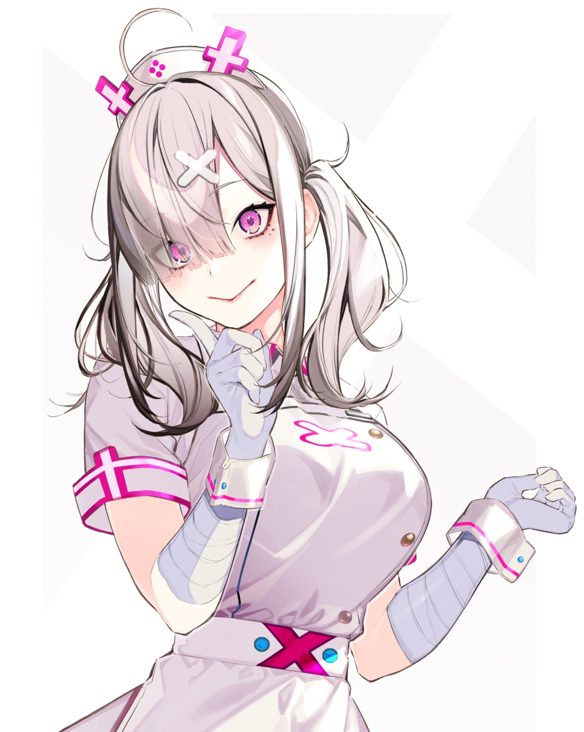 bandages kayahara nijisanji nurse sukoya_kana