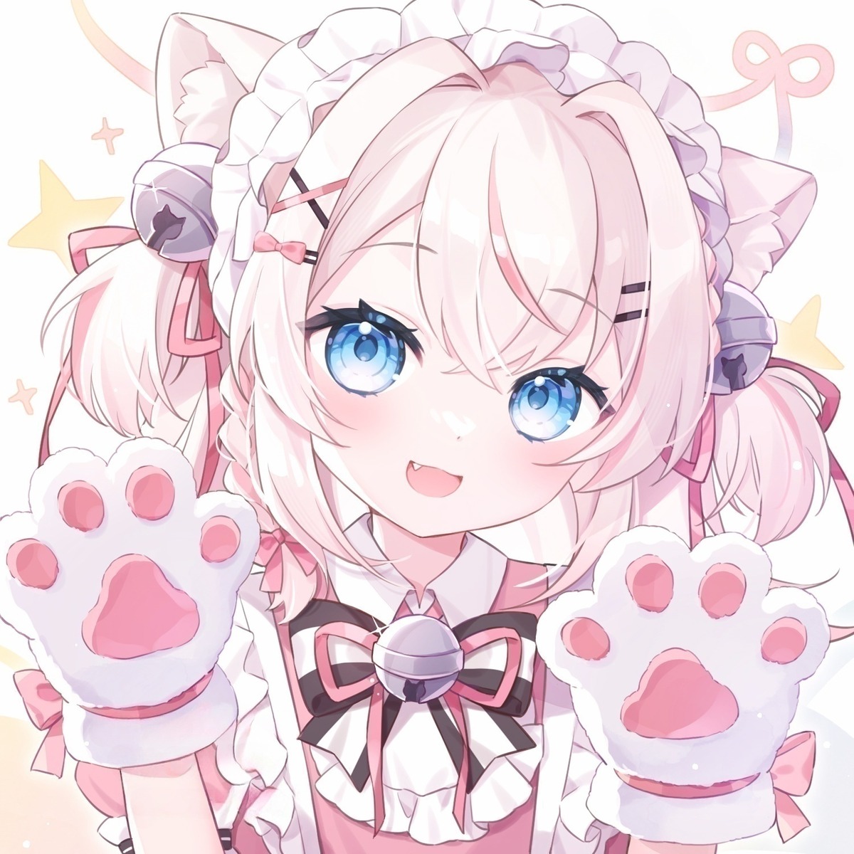 animal_ears detexted maid nekomimi nemuri_(nemu729o)