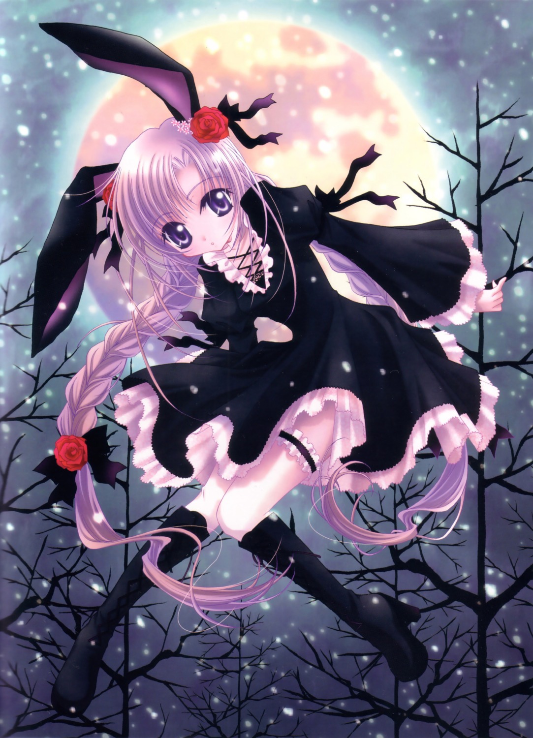 animal_ears bunny_ears gothic_lolita lolita_fashion nishiwaki_yuuri