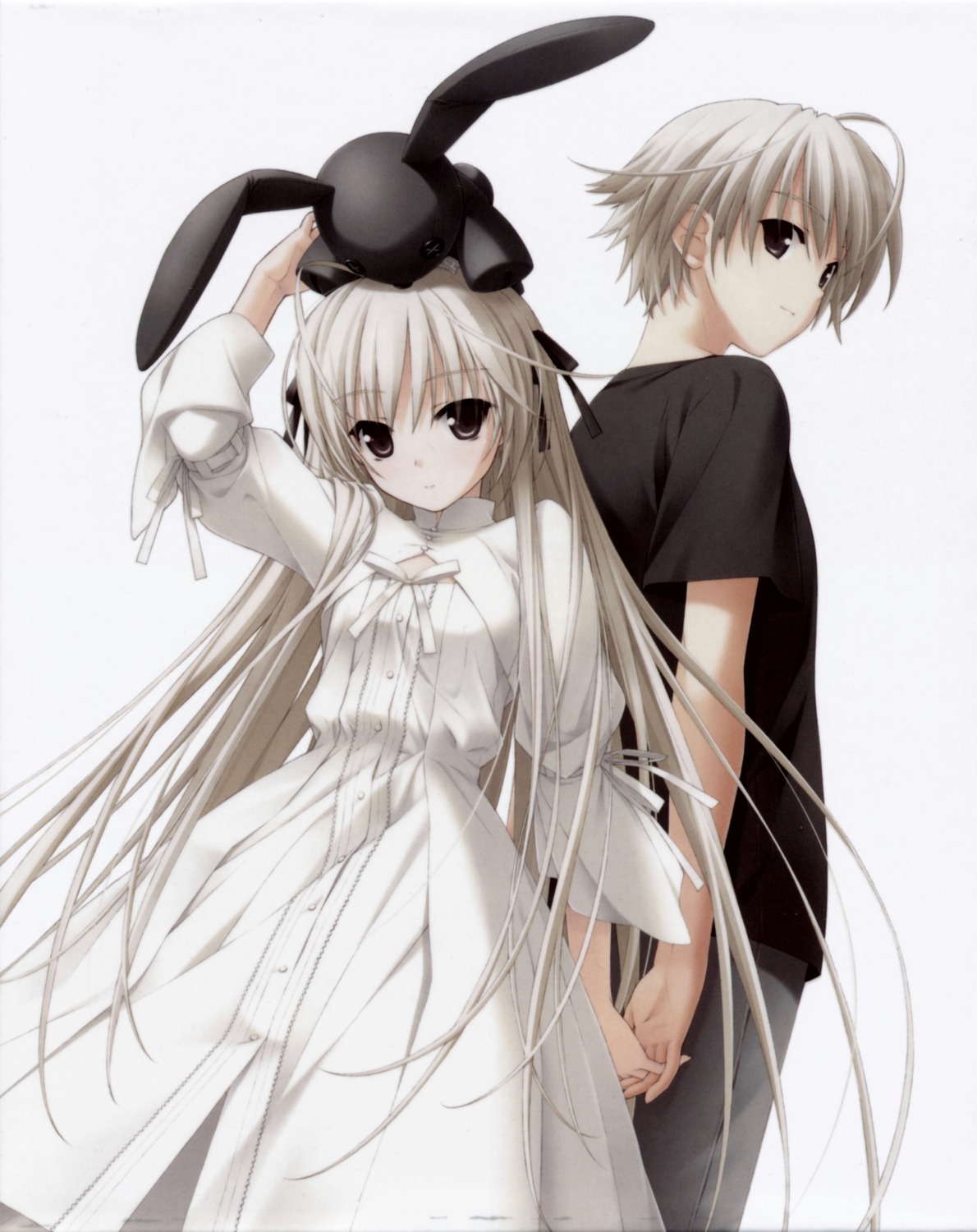 dress hashimoto_takashi kasugano_haruka kasugano_sora screening yosuga_no_sora