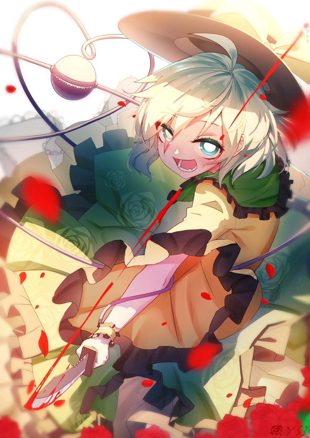 blood komeiji_koishi qys3 touhou weapon