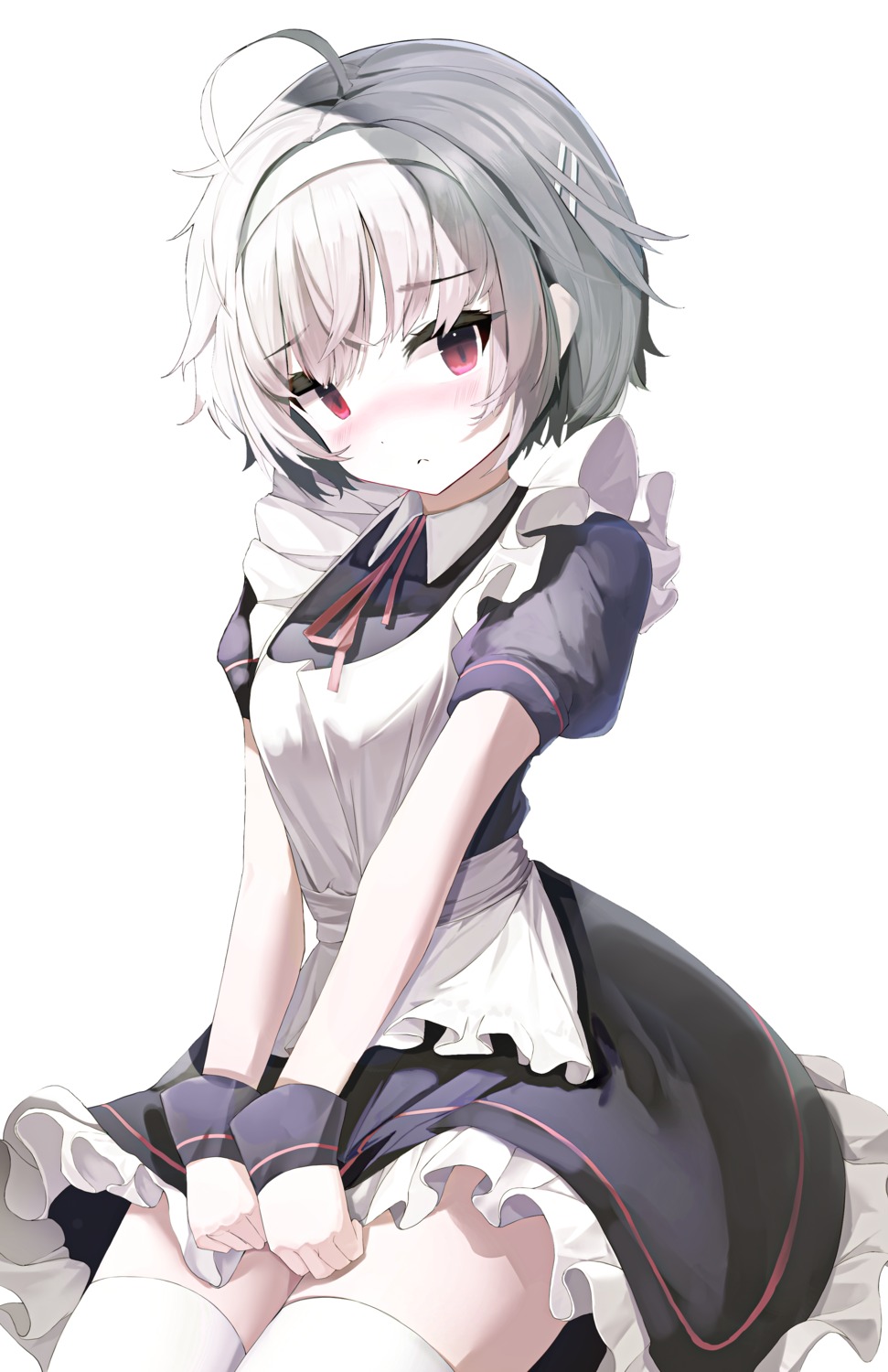 ahr_tato maid skirt_lift thighhighs