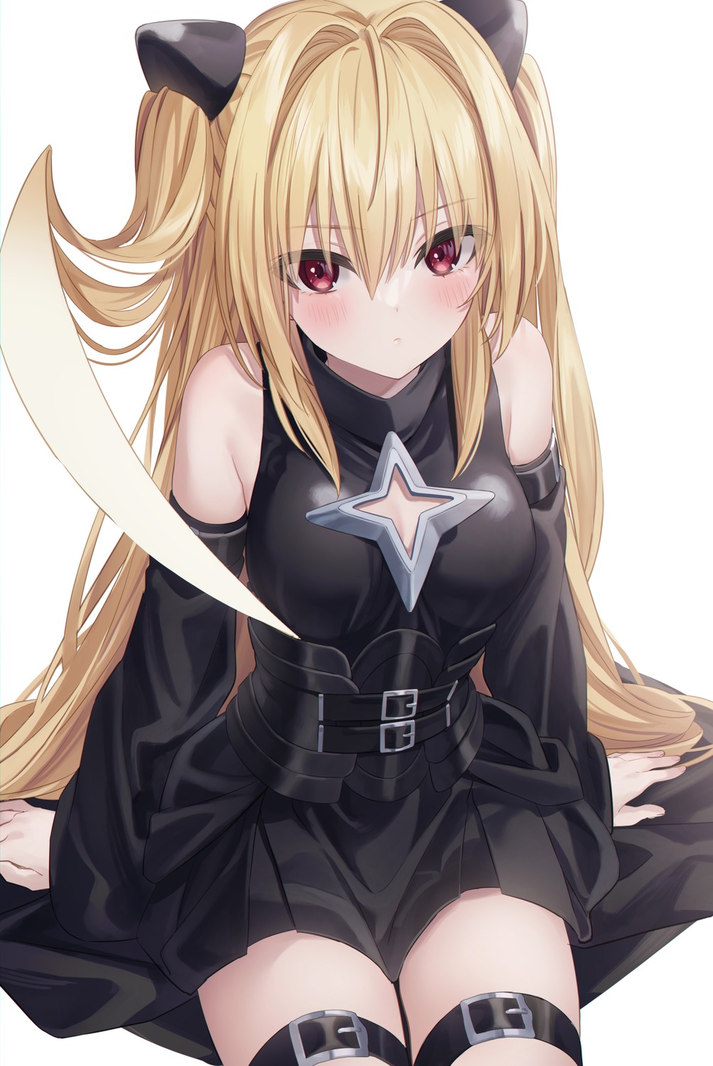 dress garter golden_darkness jimmy to_love_ru to_love_ru_darkness