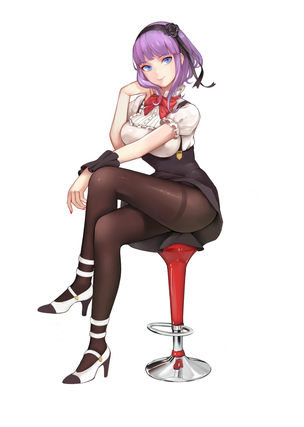 dagashi_kashi heels pantyhose shidare_hotaru zhano_kun