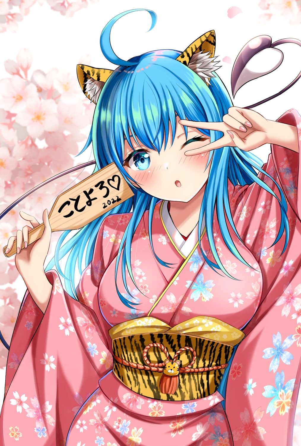 animal_ears kimono ryopa tail