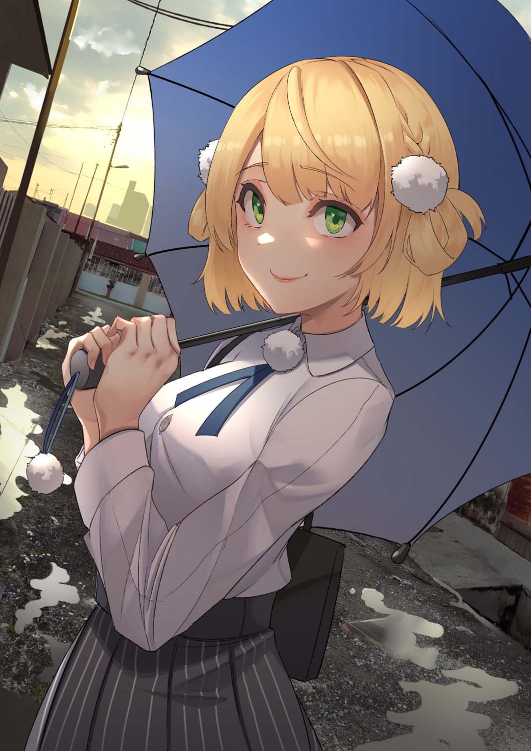 harris_hero indie_virtual_youtuber photo shigure_ui_(vtuber) umbrella