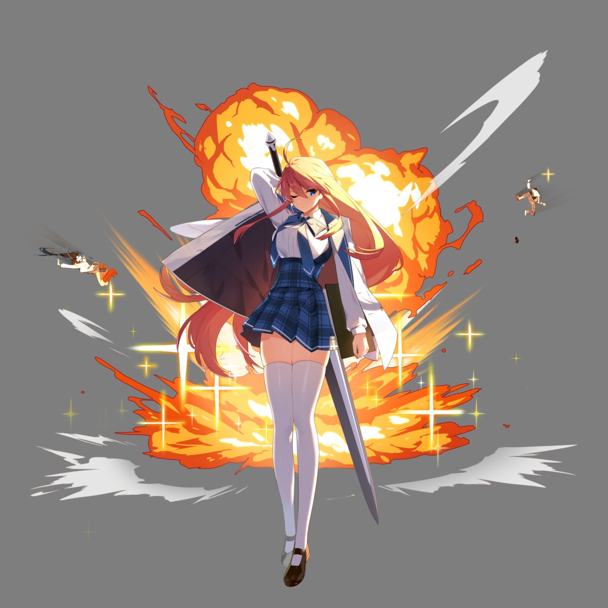 counter:side thighhighs transparent_png weapon