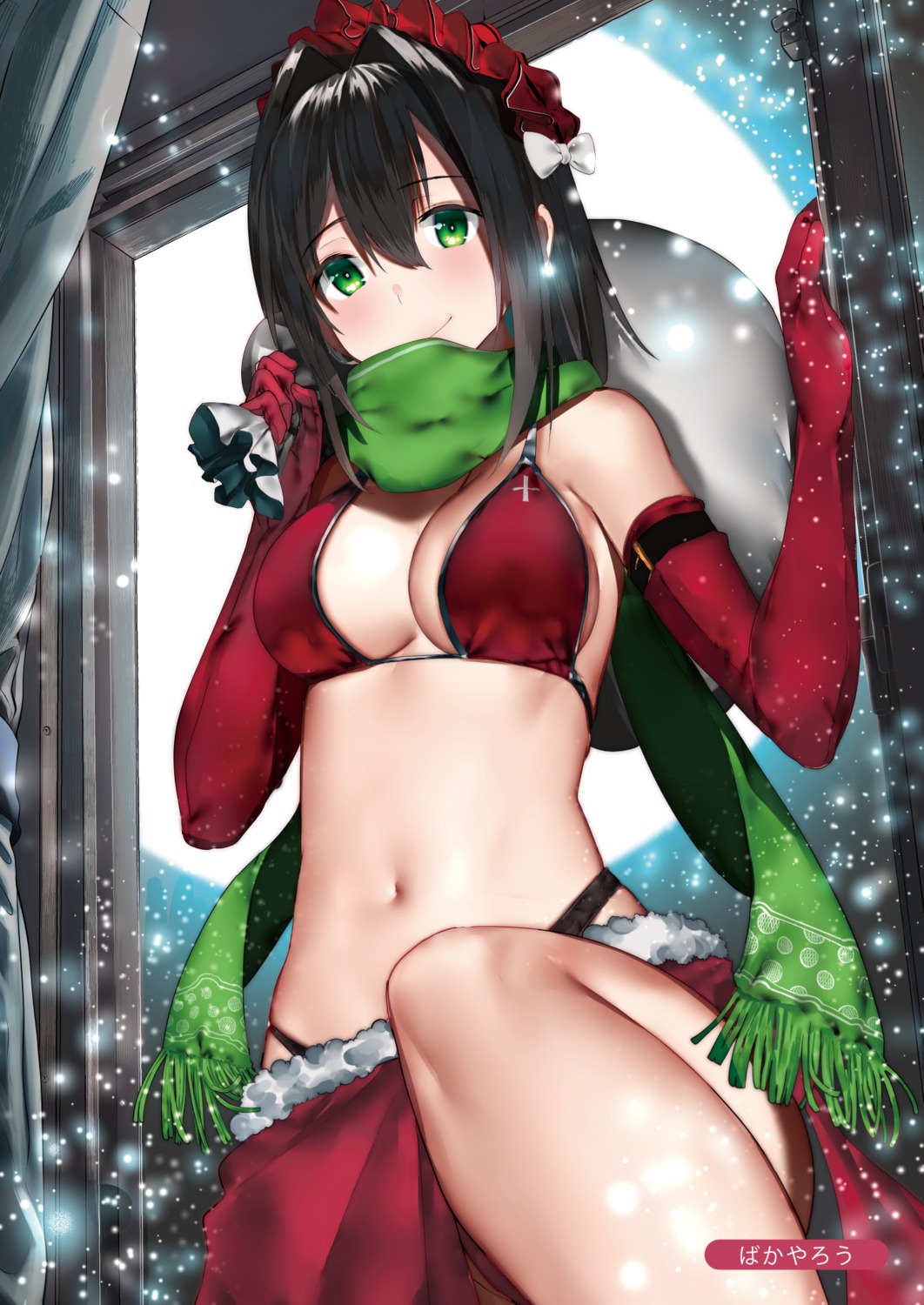 araido_kagiri bikini_top christmas possible_duplicate swimsuits