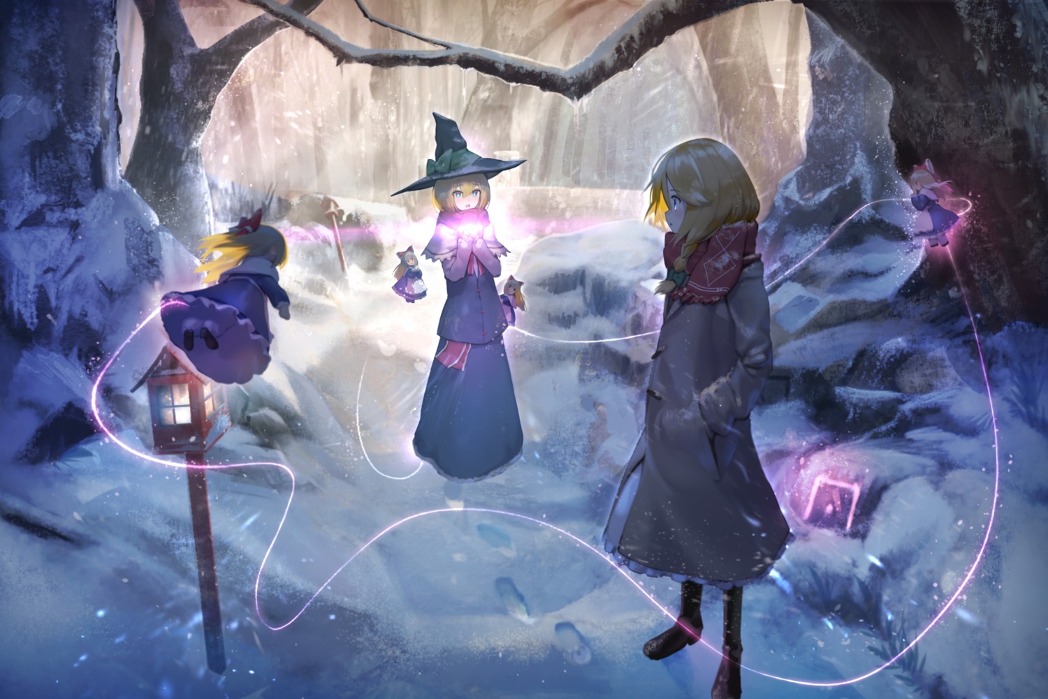 alice_margatroid gesoking heels kirisame_marisa touhou witch