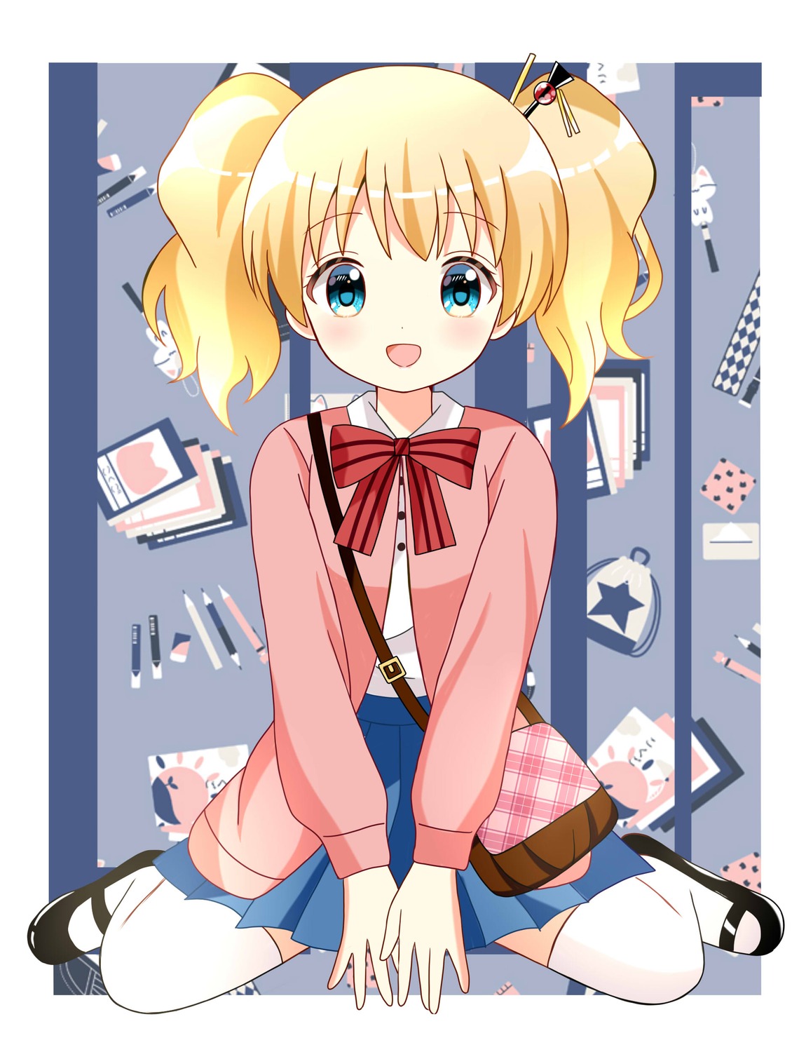 alice_cartelet kin-iro_mosaic ryoutan seifuku sweater thighhighs