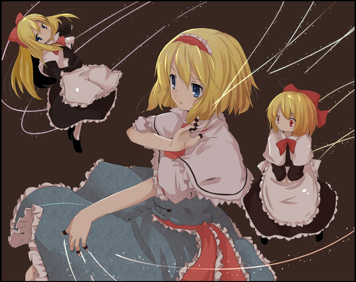 alice_margatroid hourai_doll katanako_daisuki maid shanghai_doll touhou