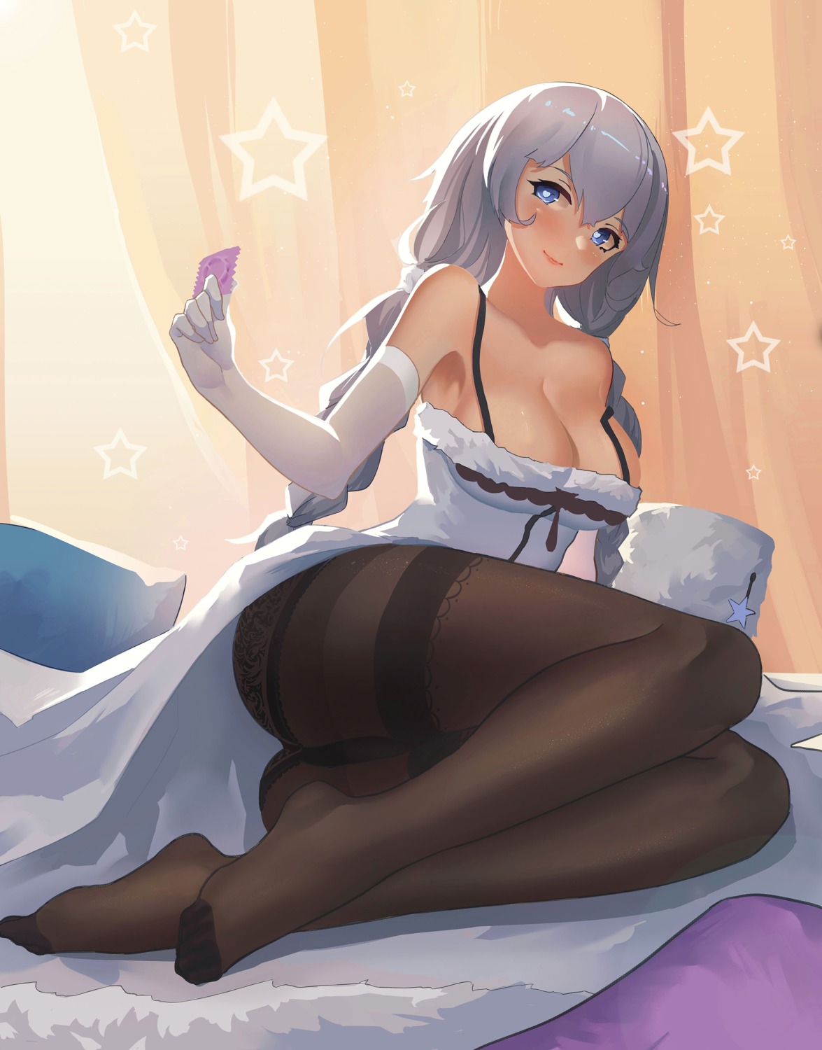 avrora_(azur_lane) azur_lane bra dress feet pantsu pantyhose skirt_lift wjn-rance