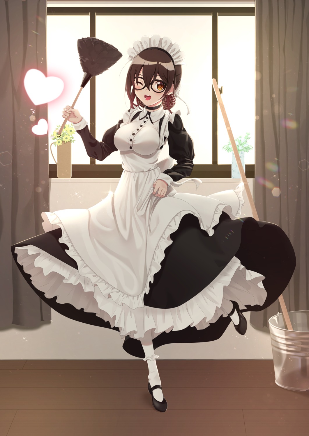 angrykuma maid megane