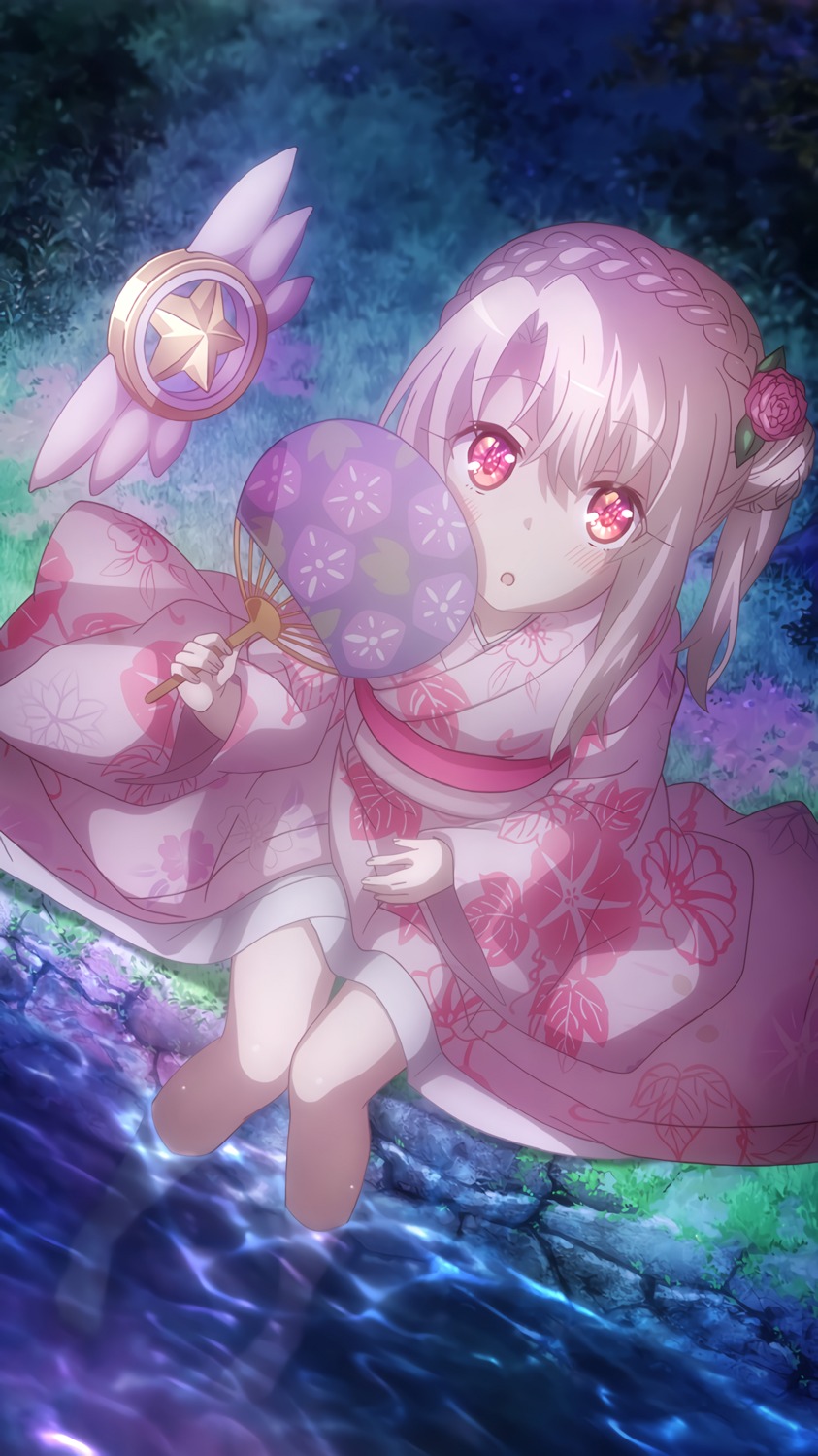 fate/kaleid_liner_prisma_illya fate/stay_night illyasviel_von_einzbern japanese_clothes kimono tagme wet