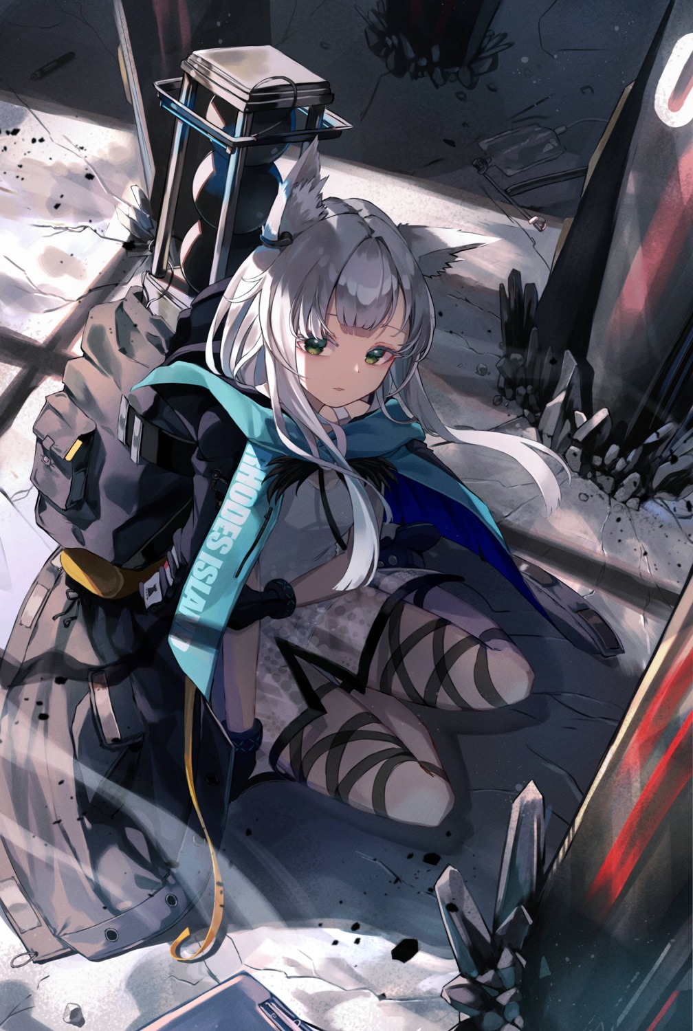 roco (rocoroco1115) arknights rosmontis (arknights) animal ears ...