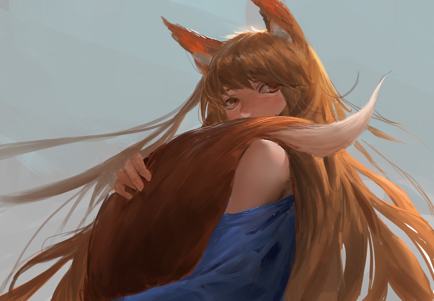 animal_ears holo lanlanlu spice_and_wolf tail