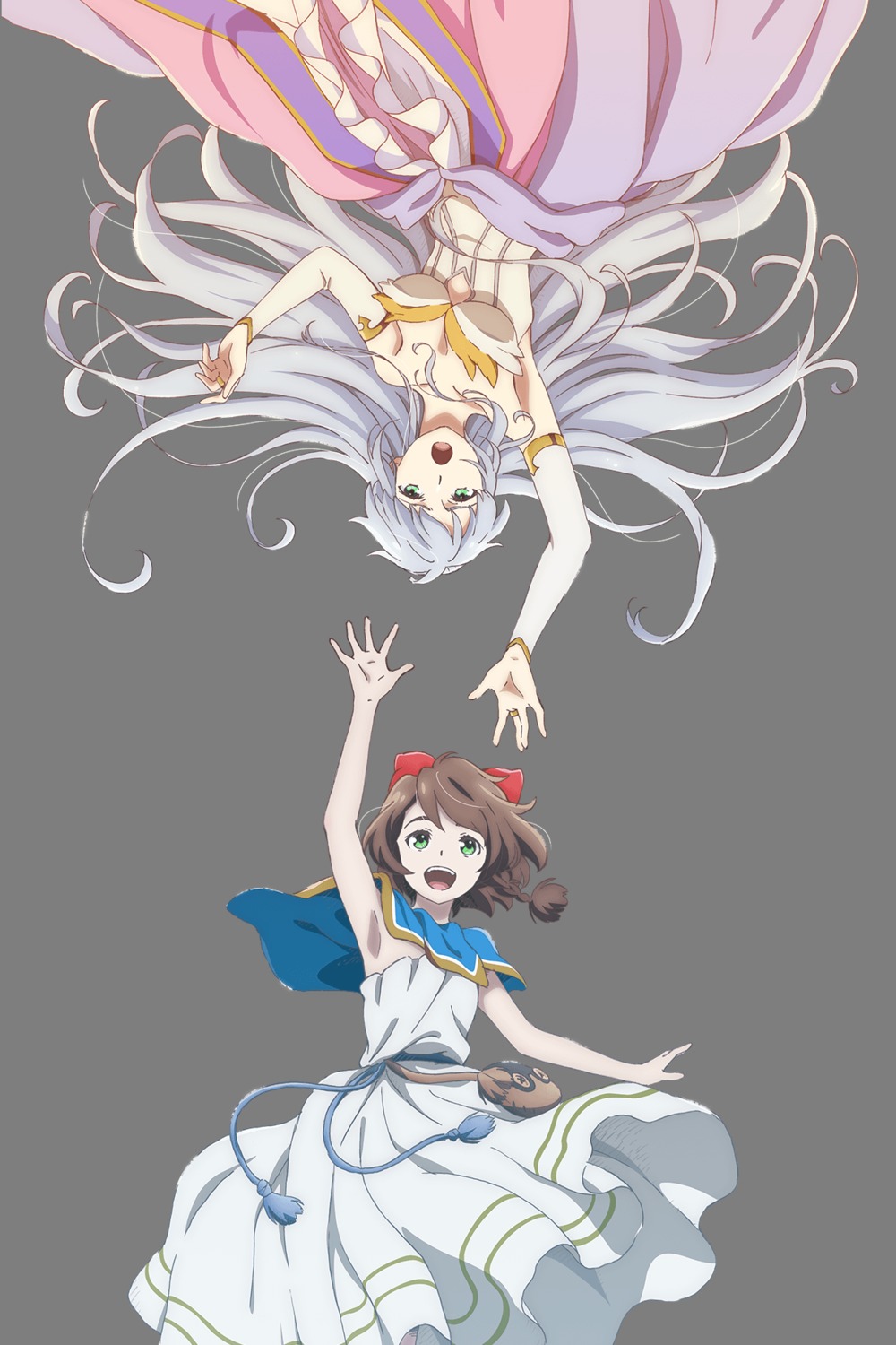 cleavage dress finis_(lost_song) kaneko_shizue lost_song rin_(lost_song) transparent_png