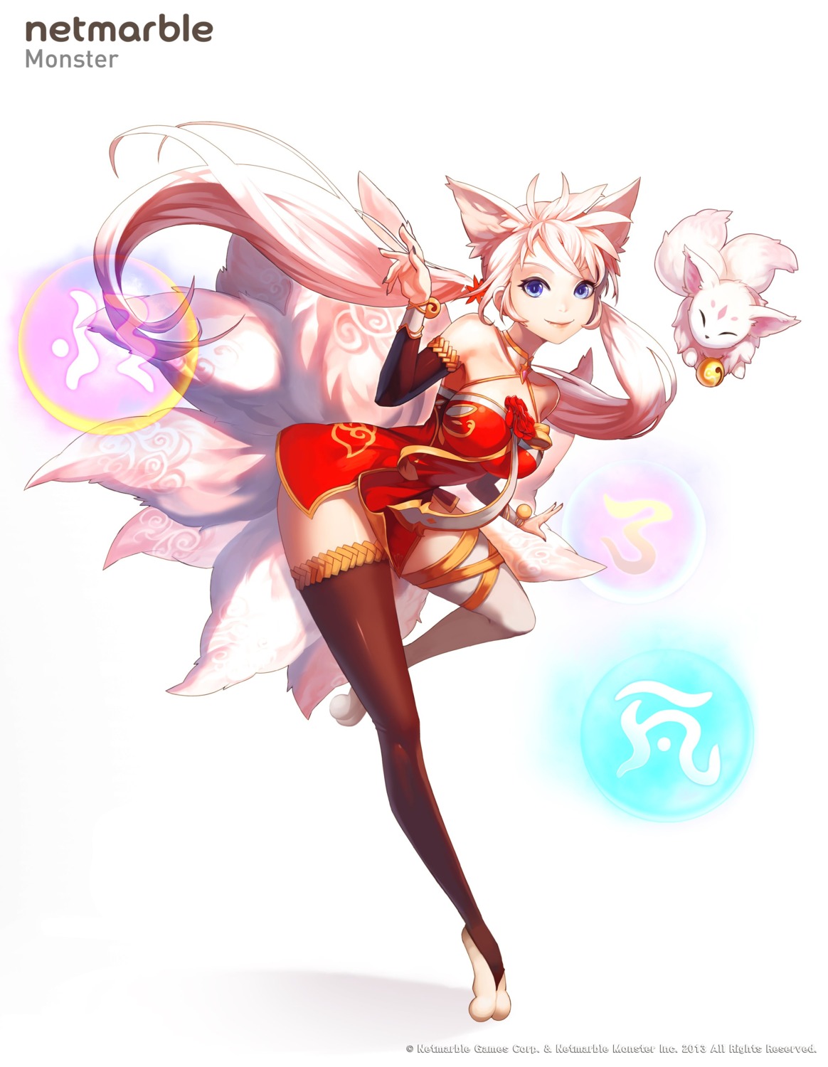 animal_ears choi_eun_suk tail thighhighs