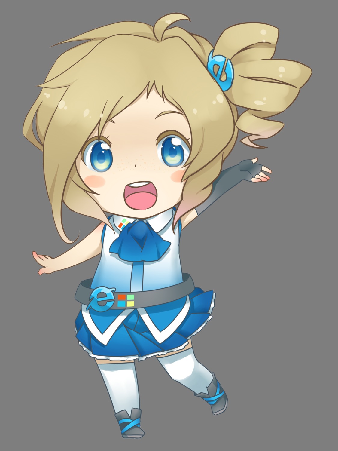 aizawa_inori chibi internet_explorer microsoft thighhighs transparent_png