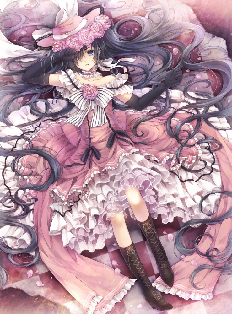 ciel_phantomhive crossdress hagiwara_rin kuroshitsuji lolita_fashion trap