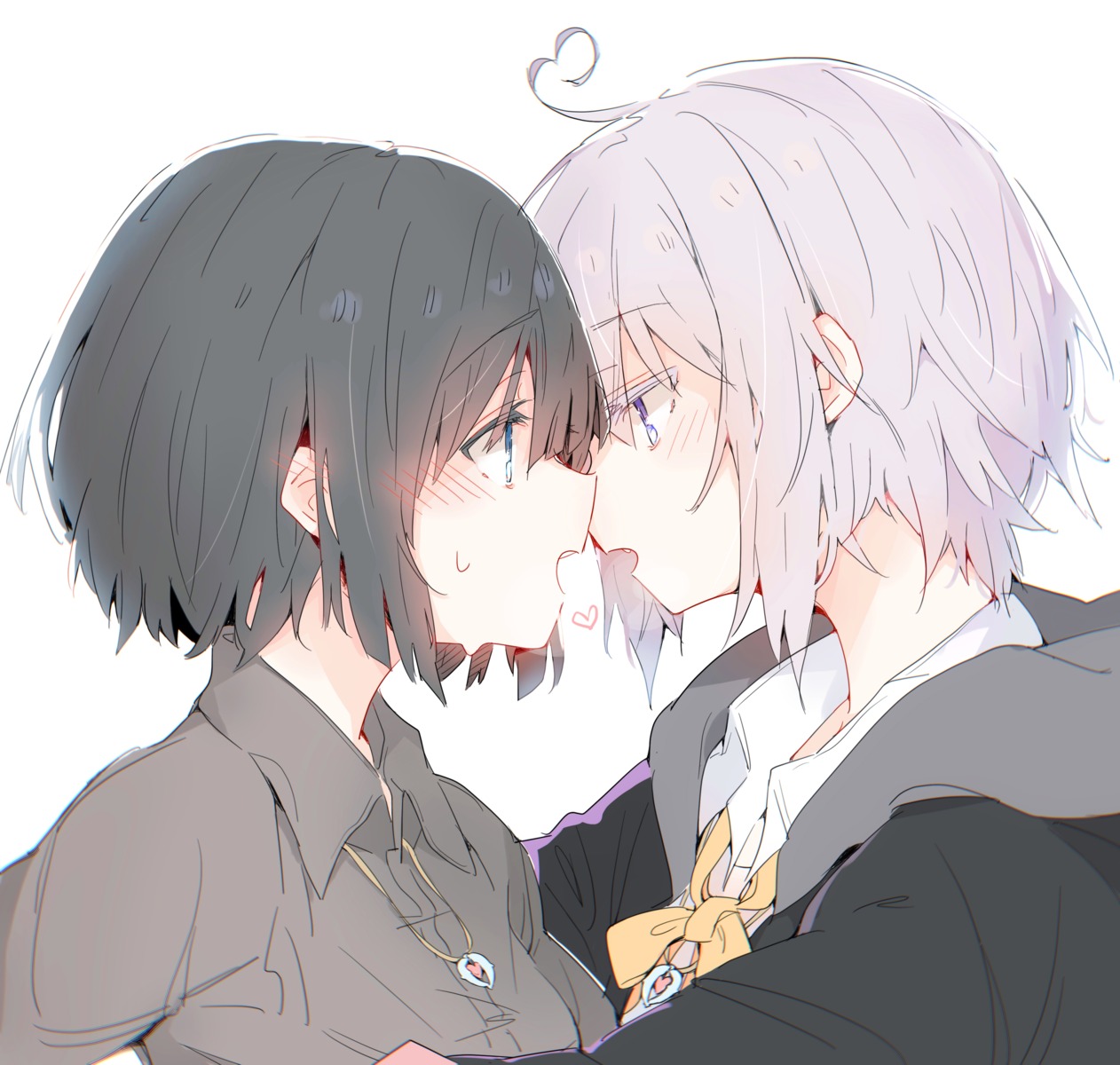 elaina_(majo_no_tabitabi) fishy majo_no_tabitabi saya_(majo_no_tabitabi) yuri