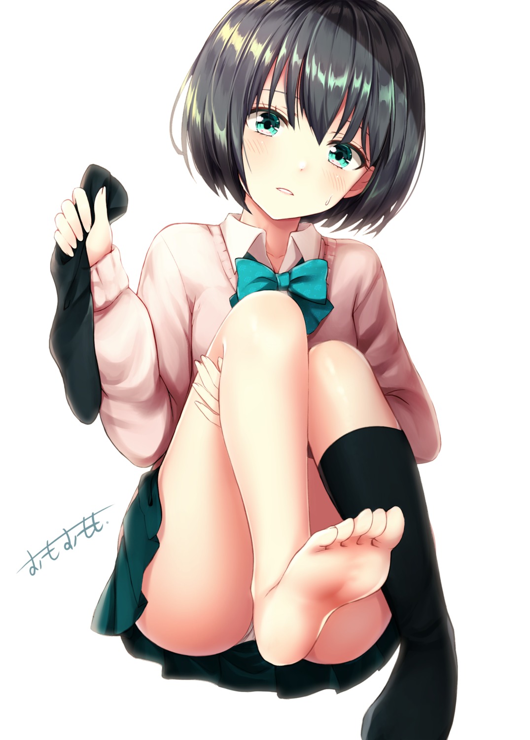 feet omoomomo pantsu seifuku sweater