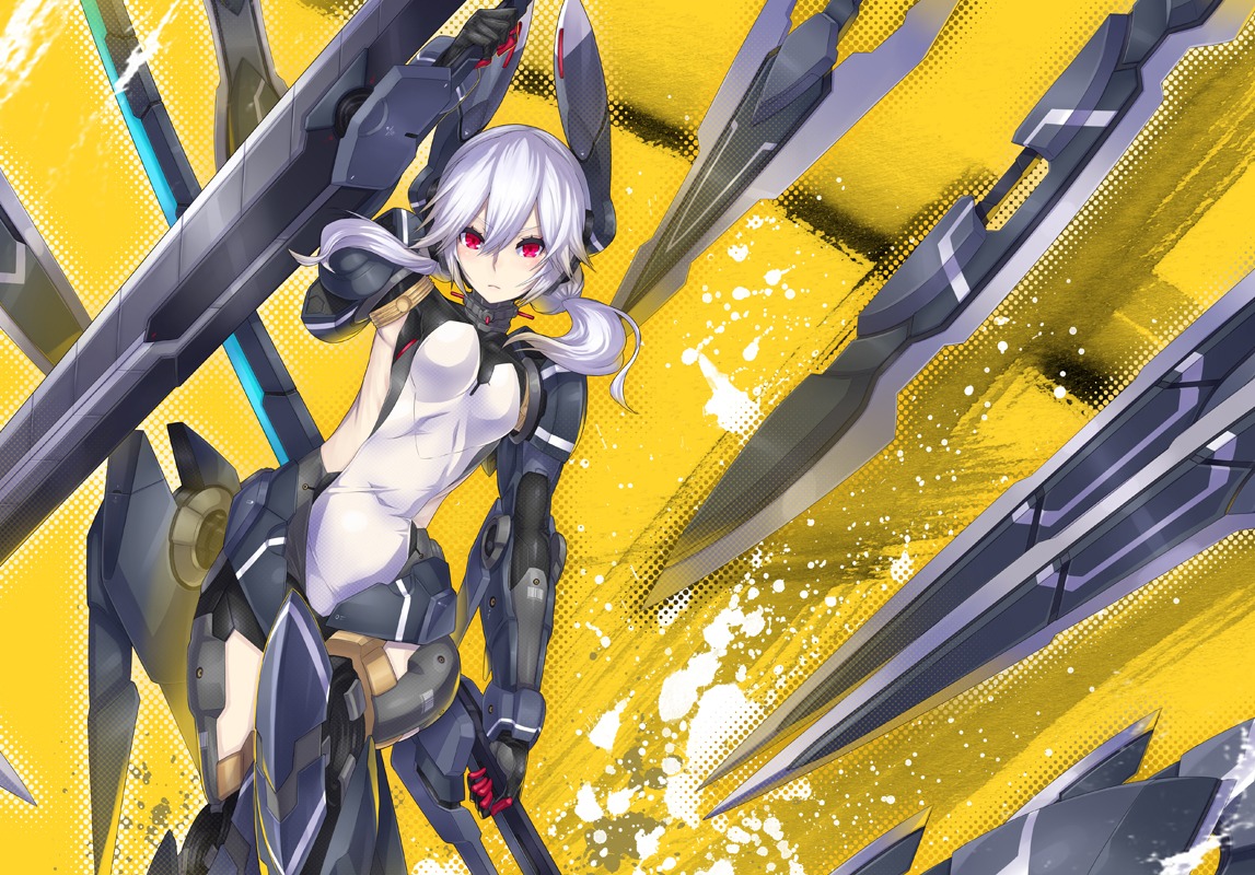 2d animal_ears bodysuit bunny_ears mecha_musume