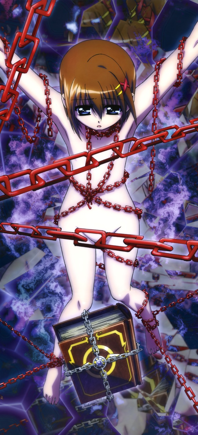 bondage hashimoto_takayoshi mahou_shoujo_lyrical_nanoha mahou_shoujo_lyrical_nanoha_a's mahou_shoujo_lyrical_nanoha_the_movie_2nd_a's naked yagami_hayate