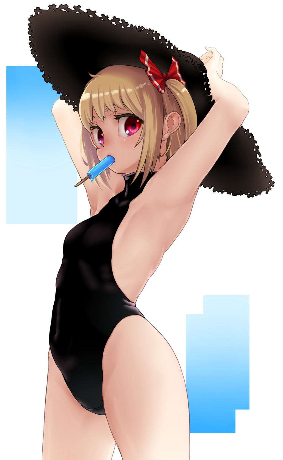 haiiro_gundan rumia swimsuits touhou