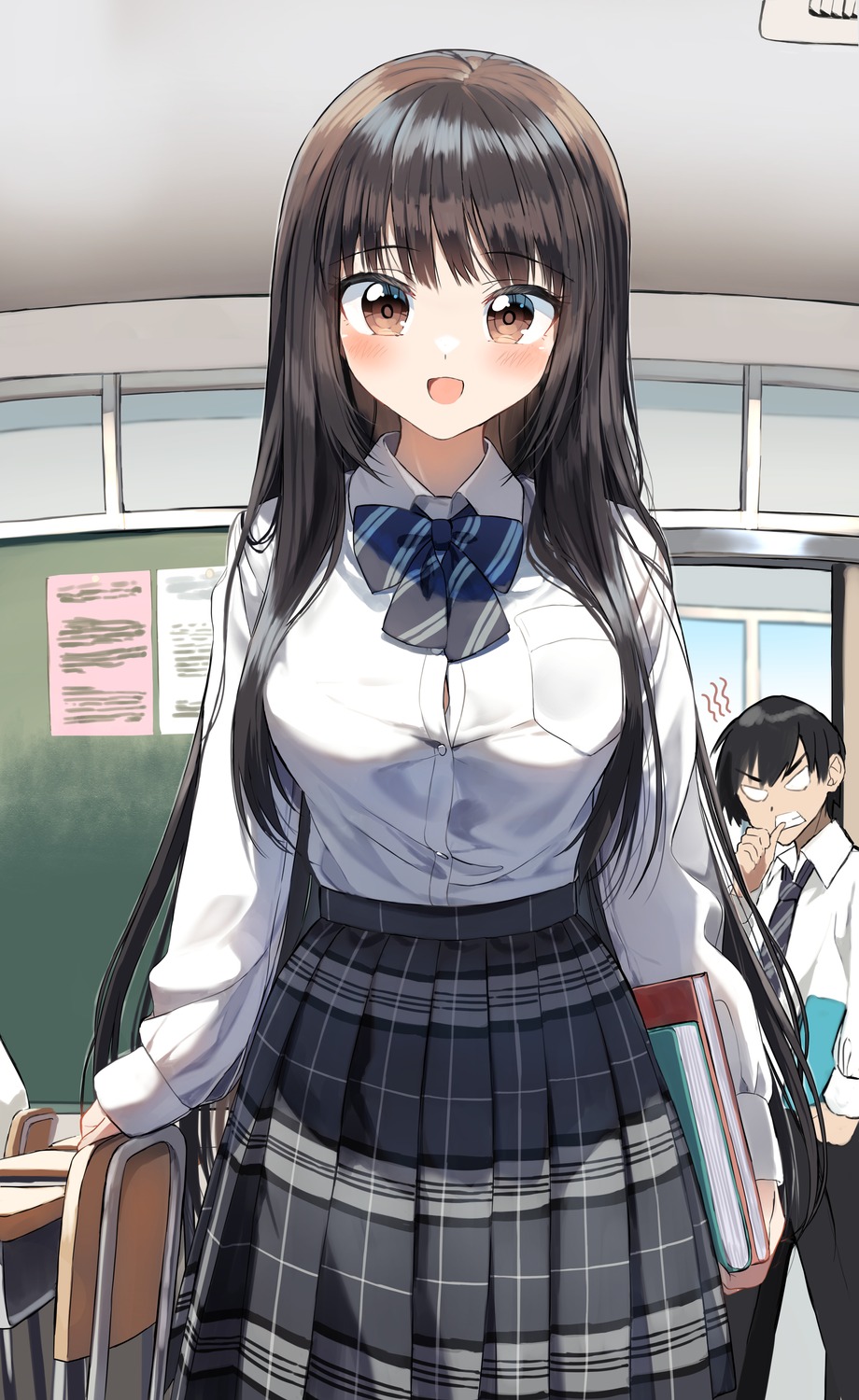 open_shirt pentagon_(railgun_ky1206) seifuku